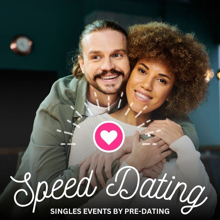 Albuquerque attendees of Speed Dating in New Mexico enjoying the event!
