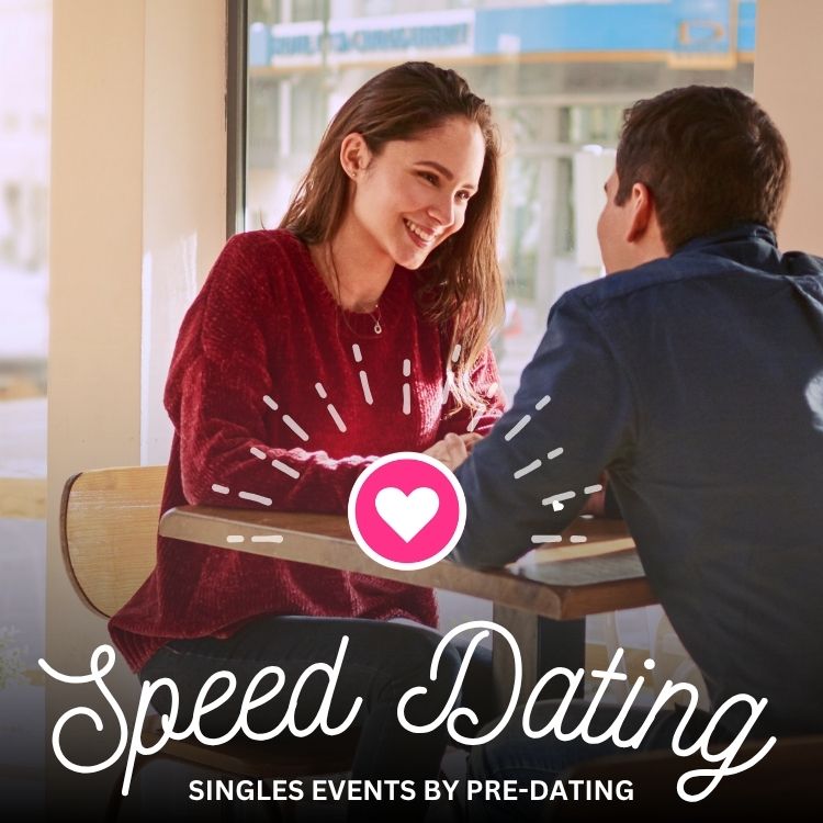 Albuquerque attendees of Speed Dating in New Mexico enjoying the event!