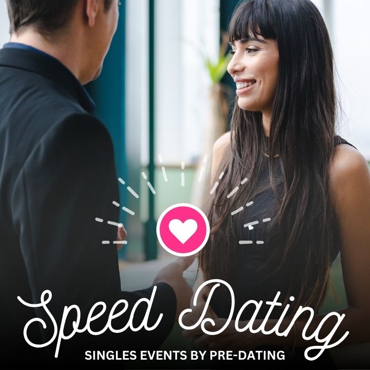 Albuquerque attendees of Speed Dating in New Mexico enjoying the event!